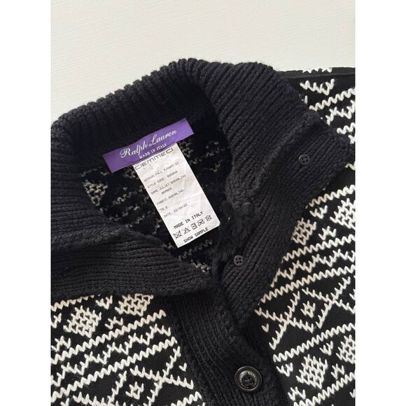 Very Rare Ralph Lauren Purple Label Juliet Shearling Bomber - Picture 5 of 7